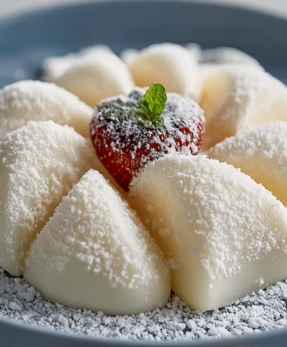 Mochi au lait facile