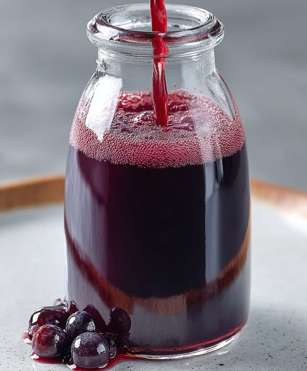 Sirop de raisins Concord