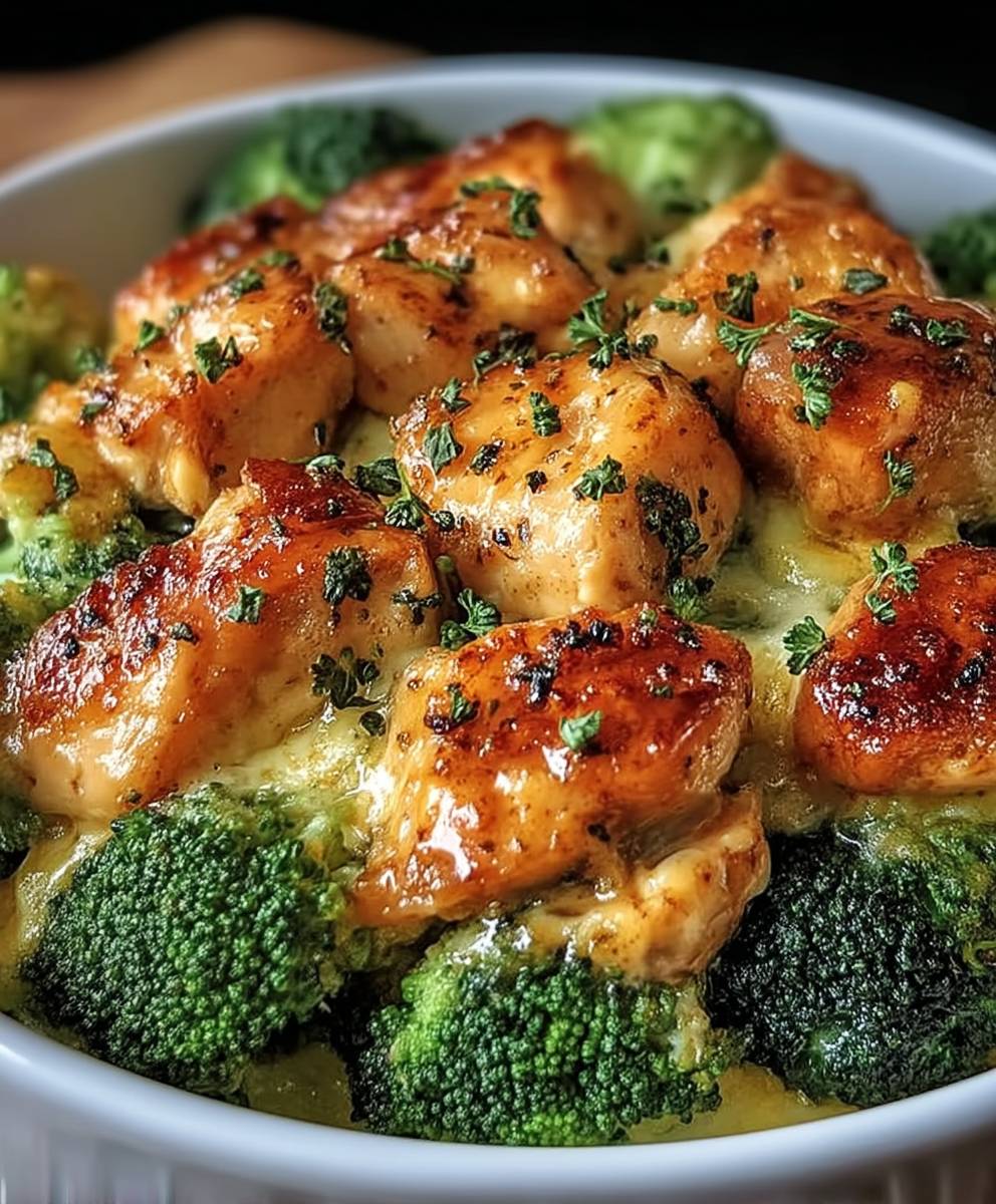 Divan poulet brocoli
