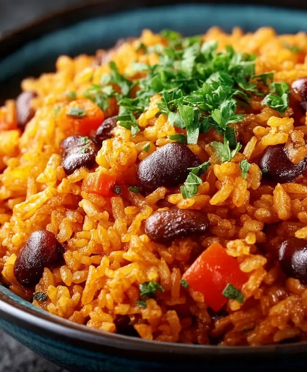 Riz et haricots espagnols
