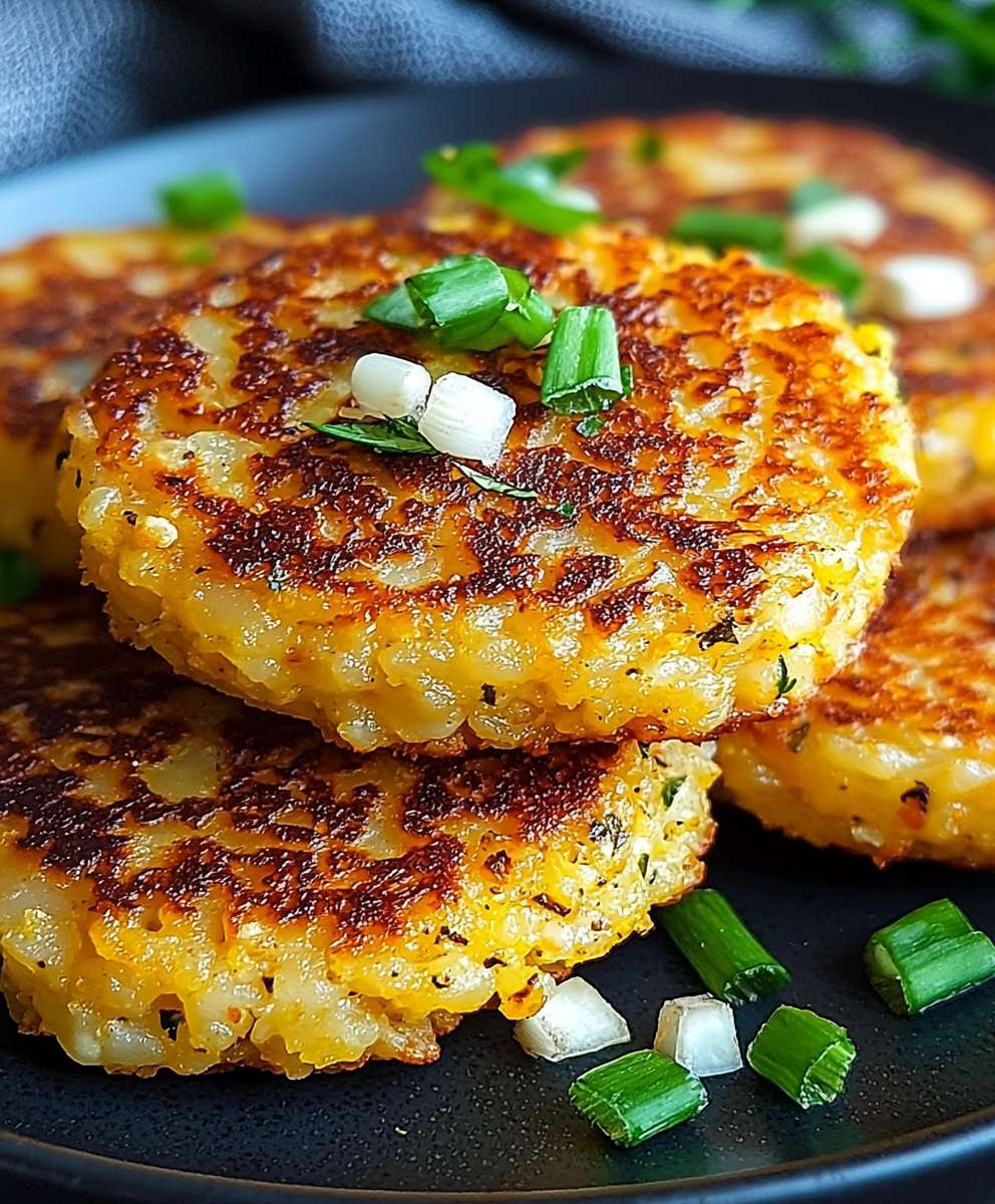Galettes pommes de terre chou fleur