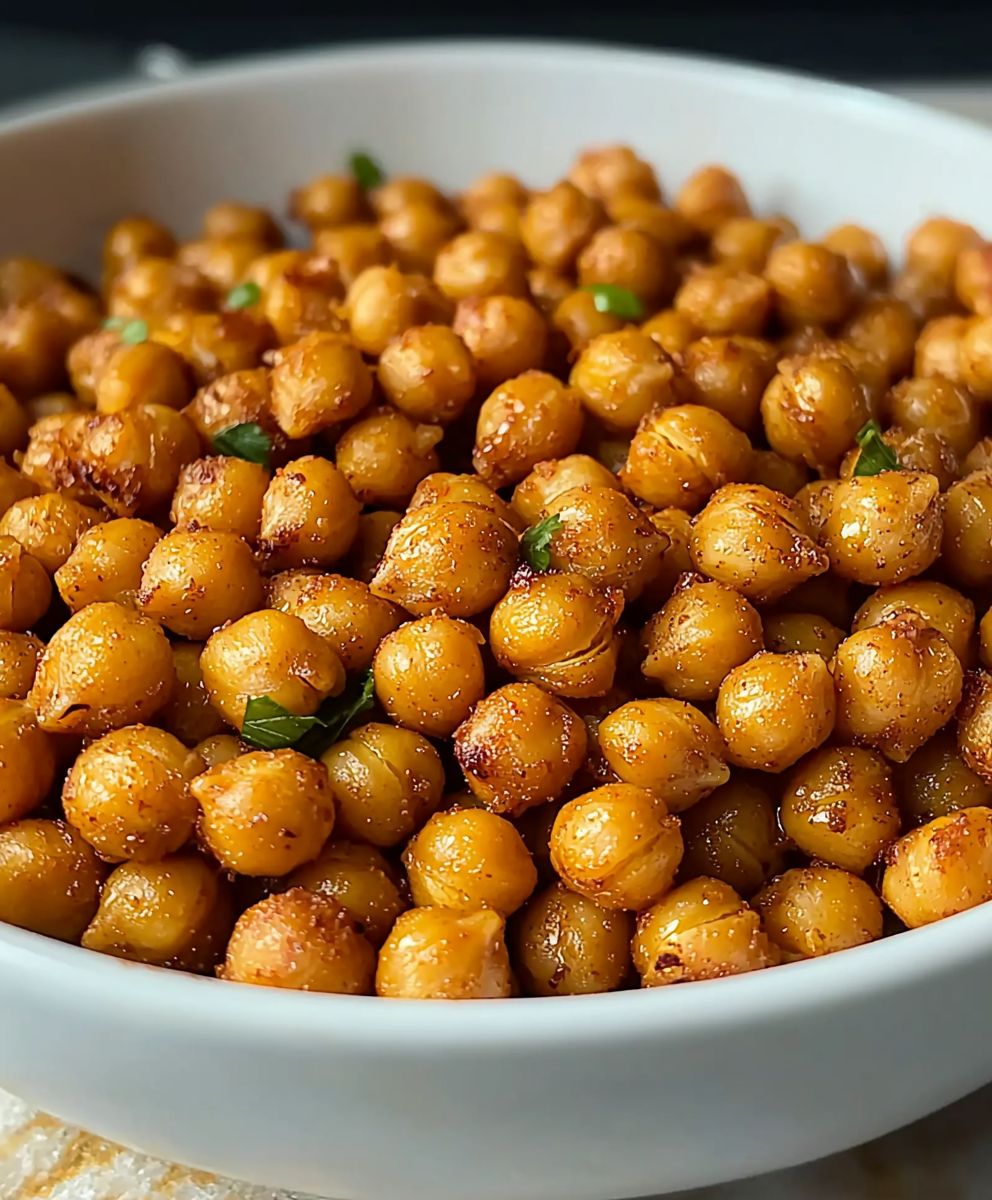 Pois chiches rôtis épicés