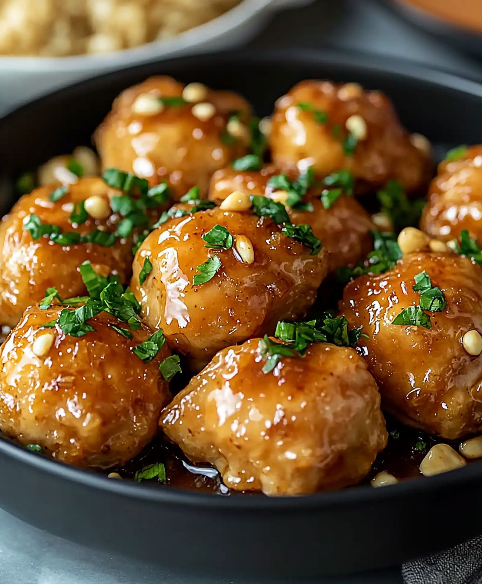 Poulet ail miel