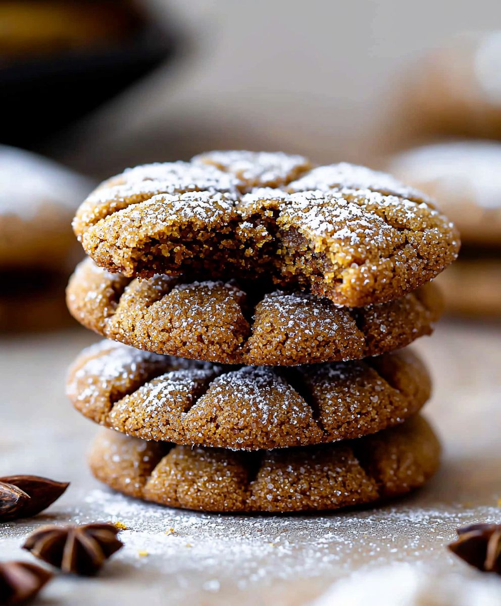 Biscuits croustillants pain d épices