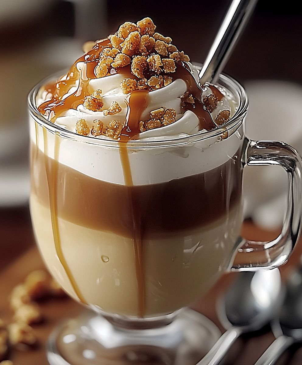 Café glacé caramel vanille