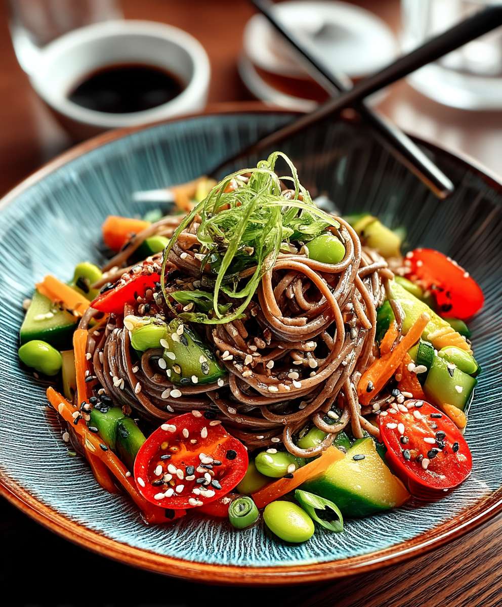 Nouilles soba sésame