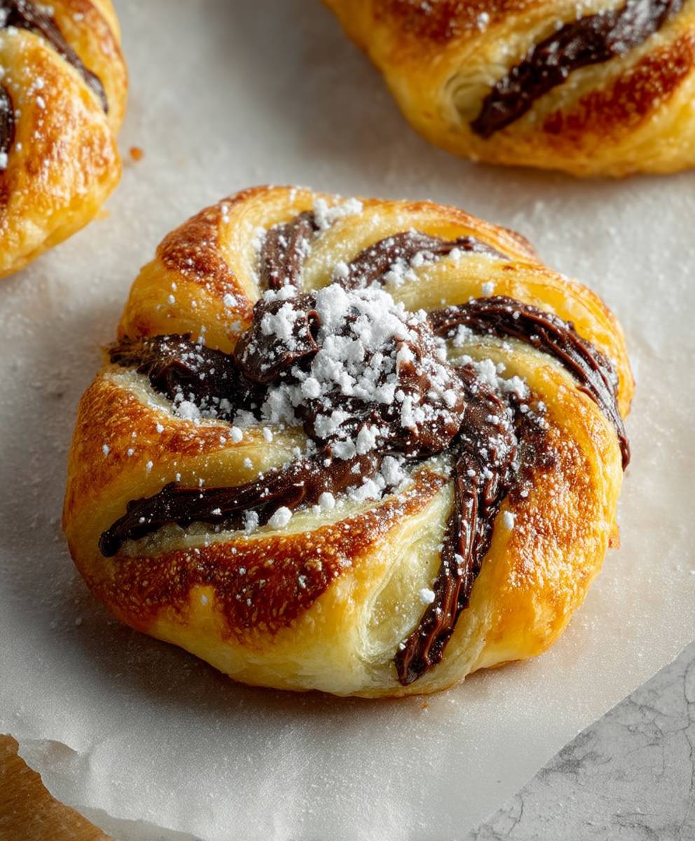 Feuilletés Nutella