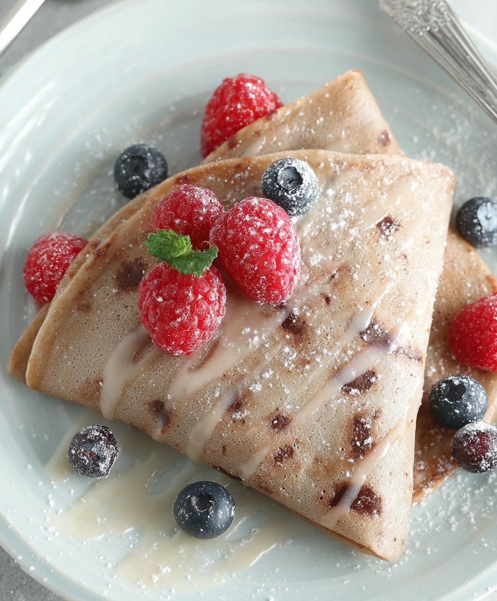 Crepes au cacao faciles