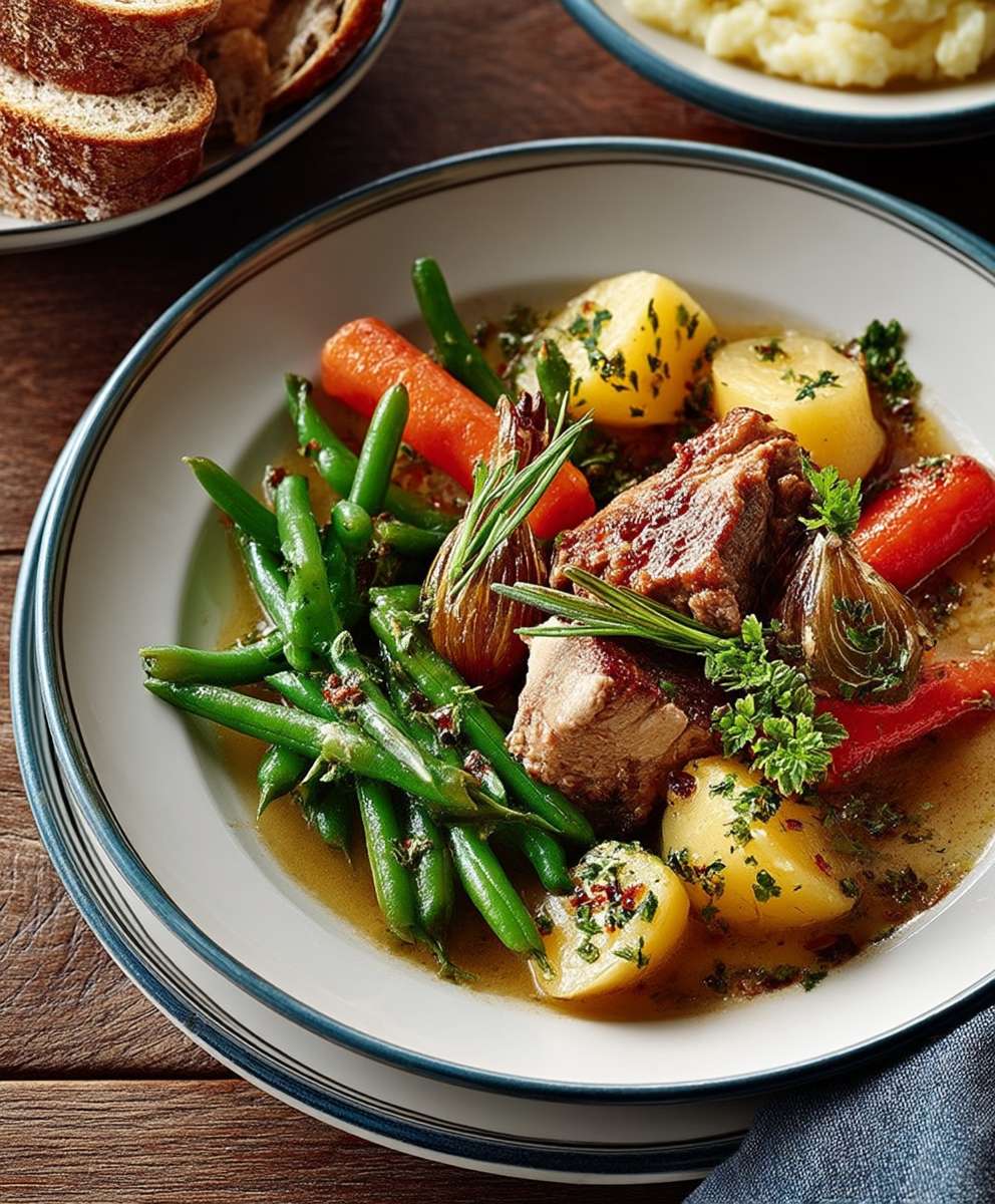 Ragoût de porc mijoteuse
