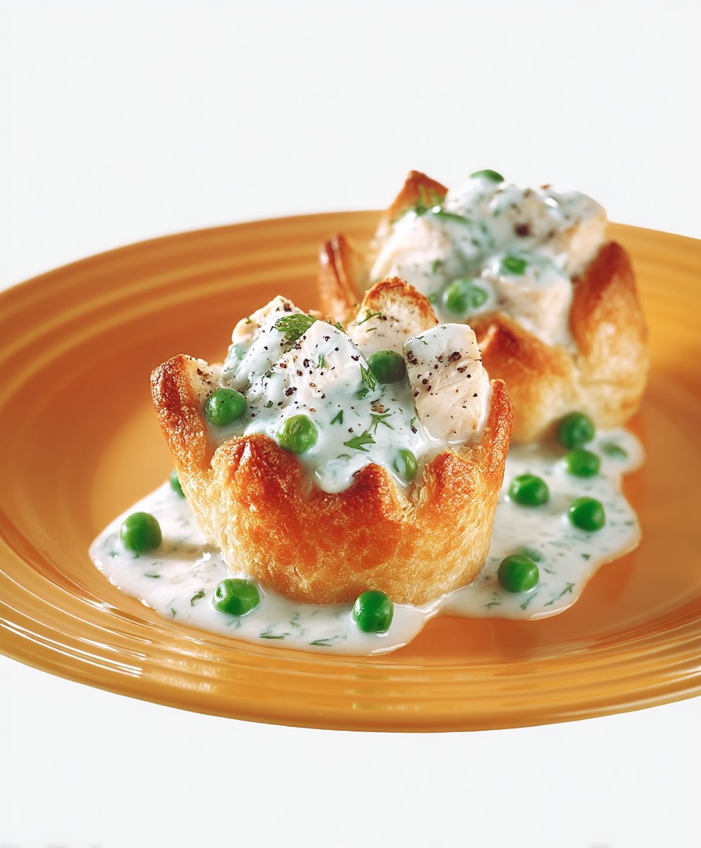 Vol au vent au poulet