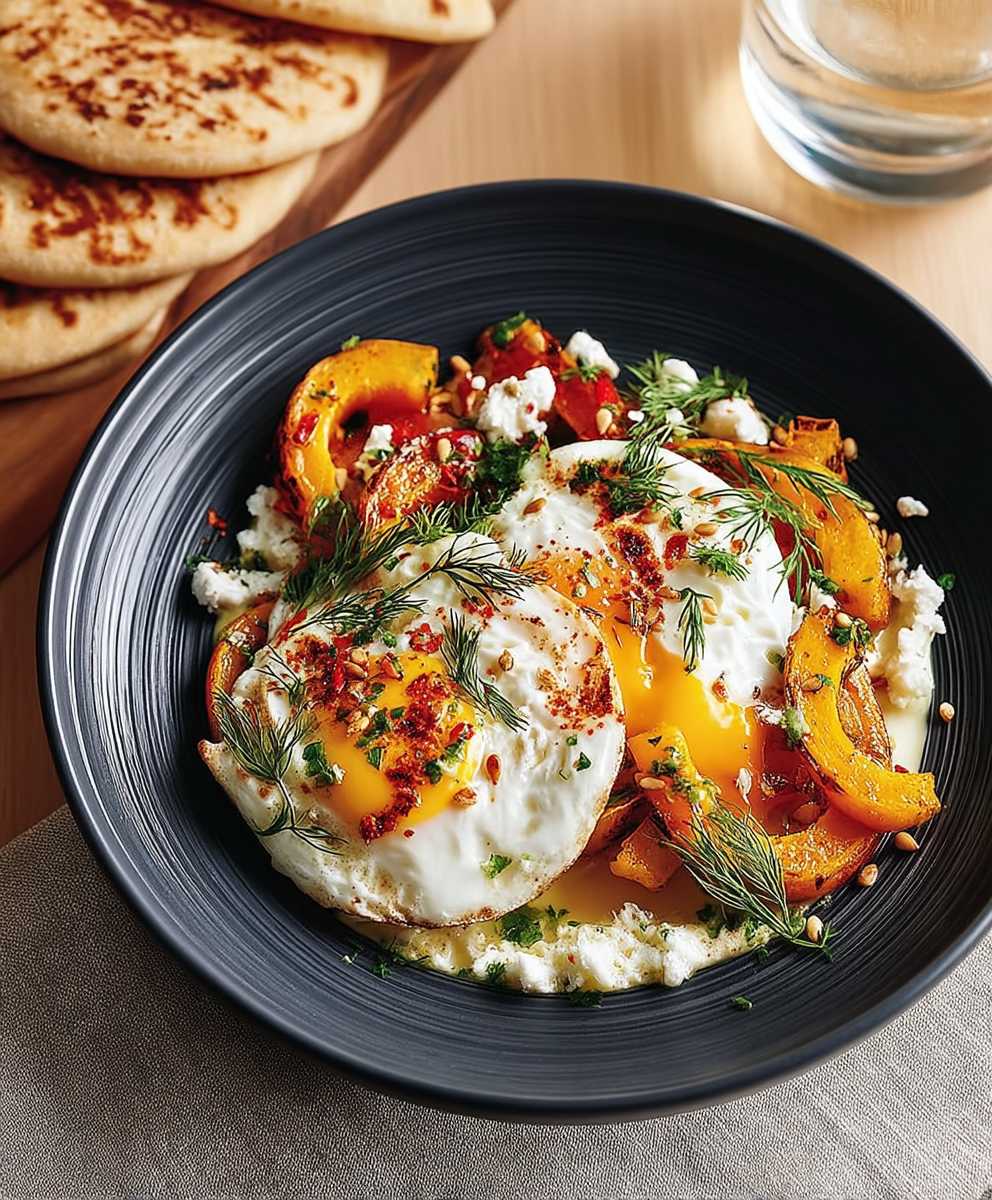 Oeufs turcs à la courge