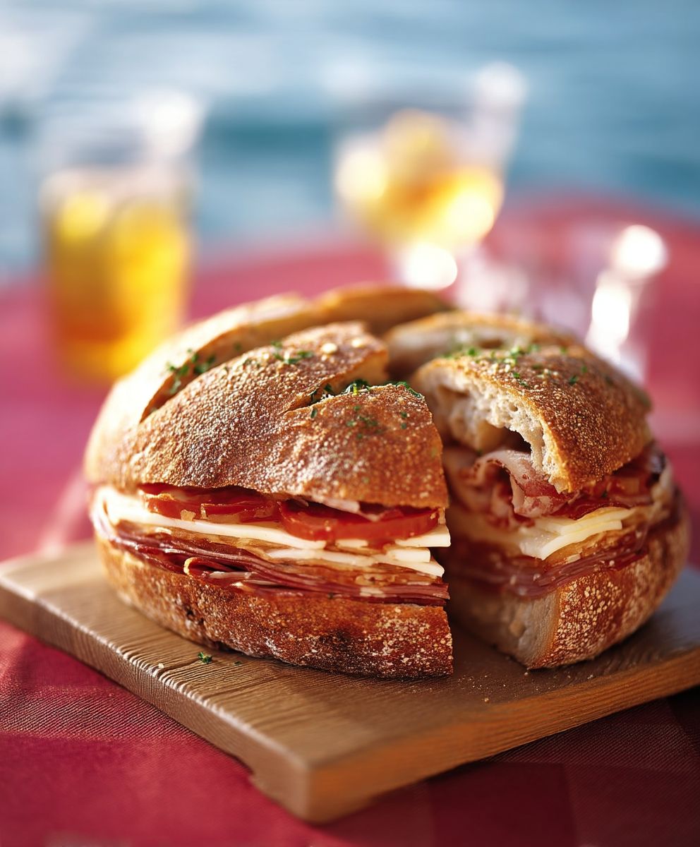 Sandwich géant facile