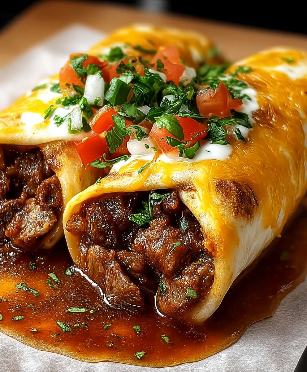 Burritos au boeuf