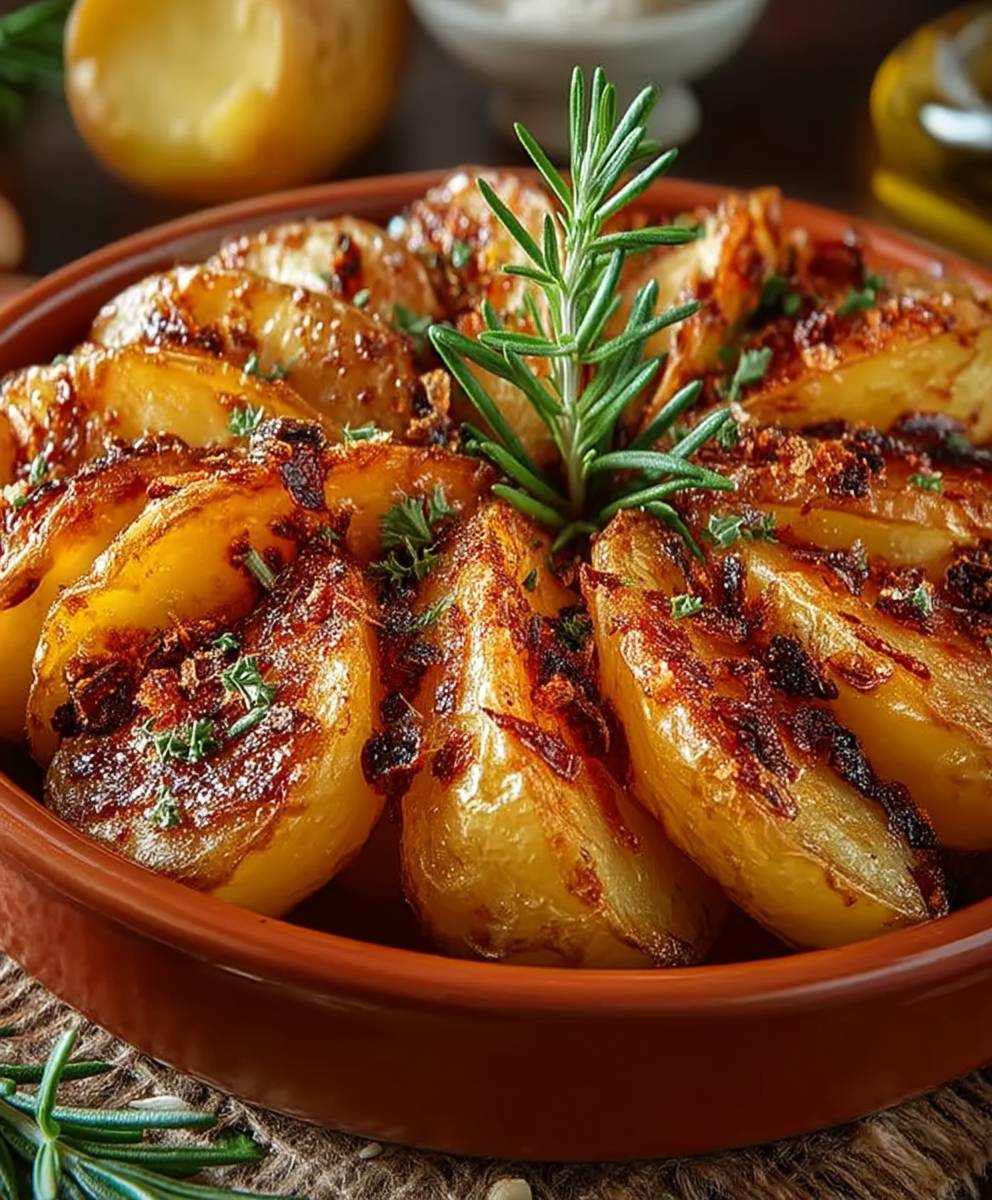 Pommes de terre rôties au four