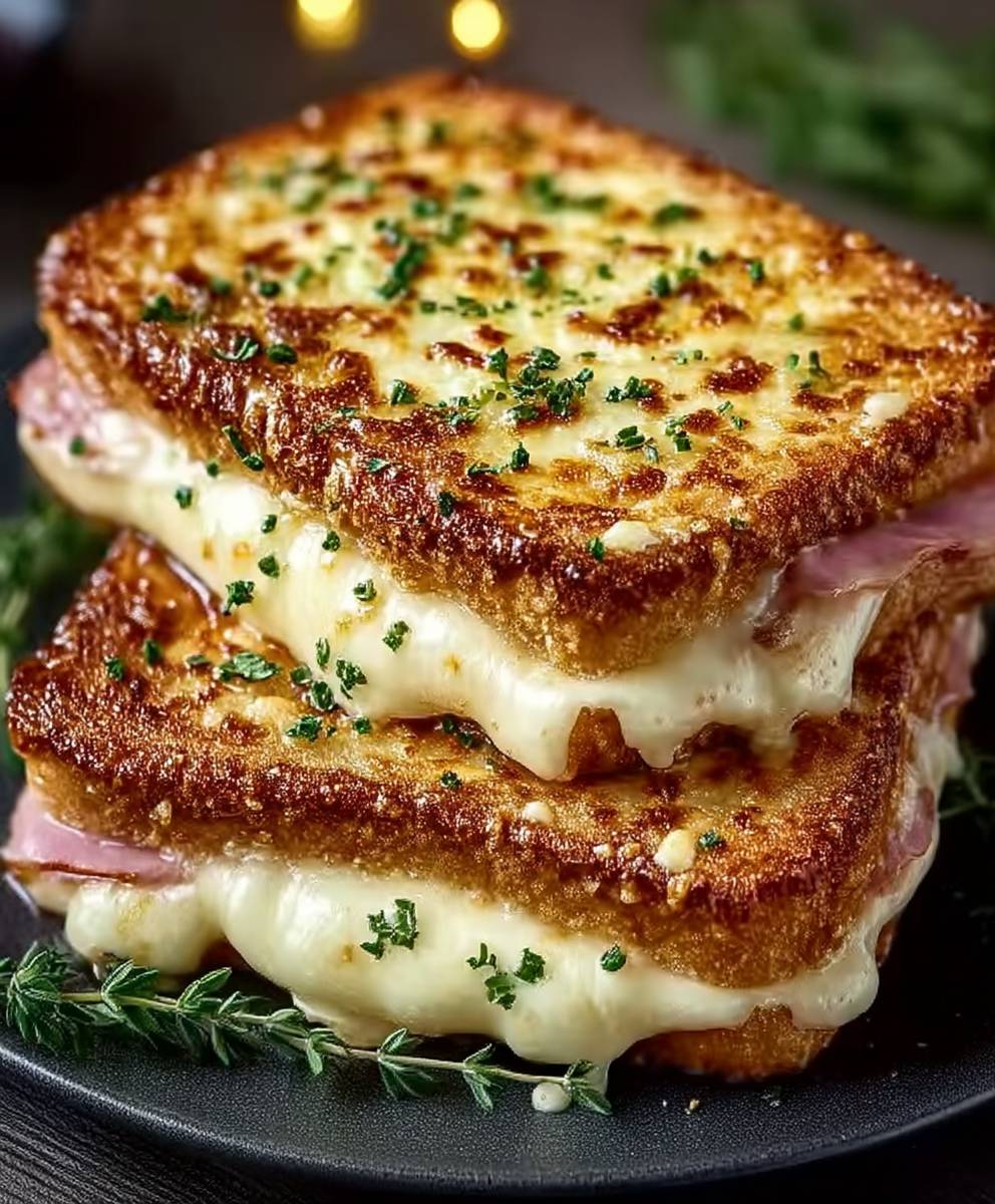 Croque Monsieur au four