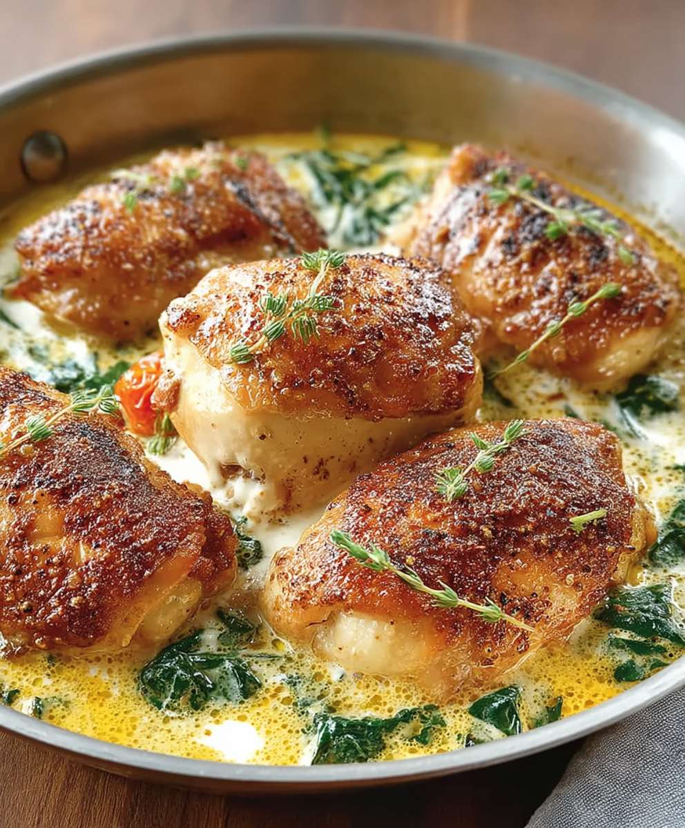 Poulet crème tomates facile