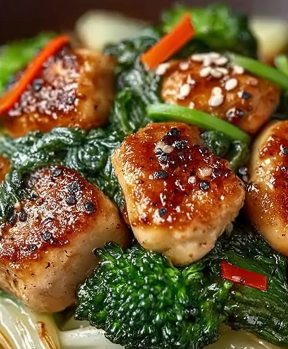Poulet chou brocoli