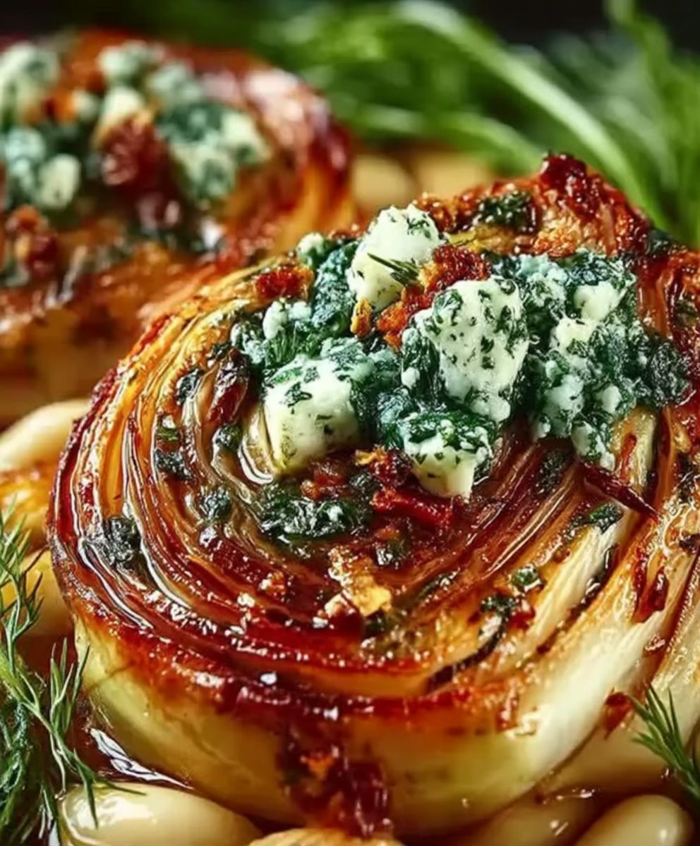 Poulet au four chou haricots blancs