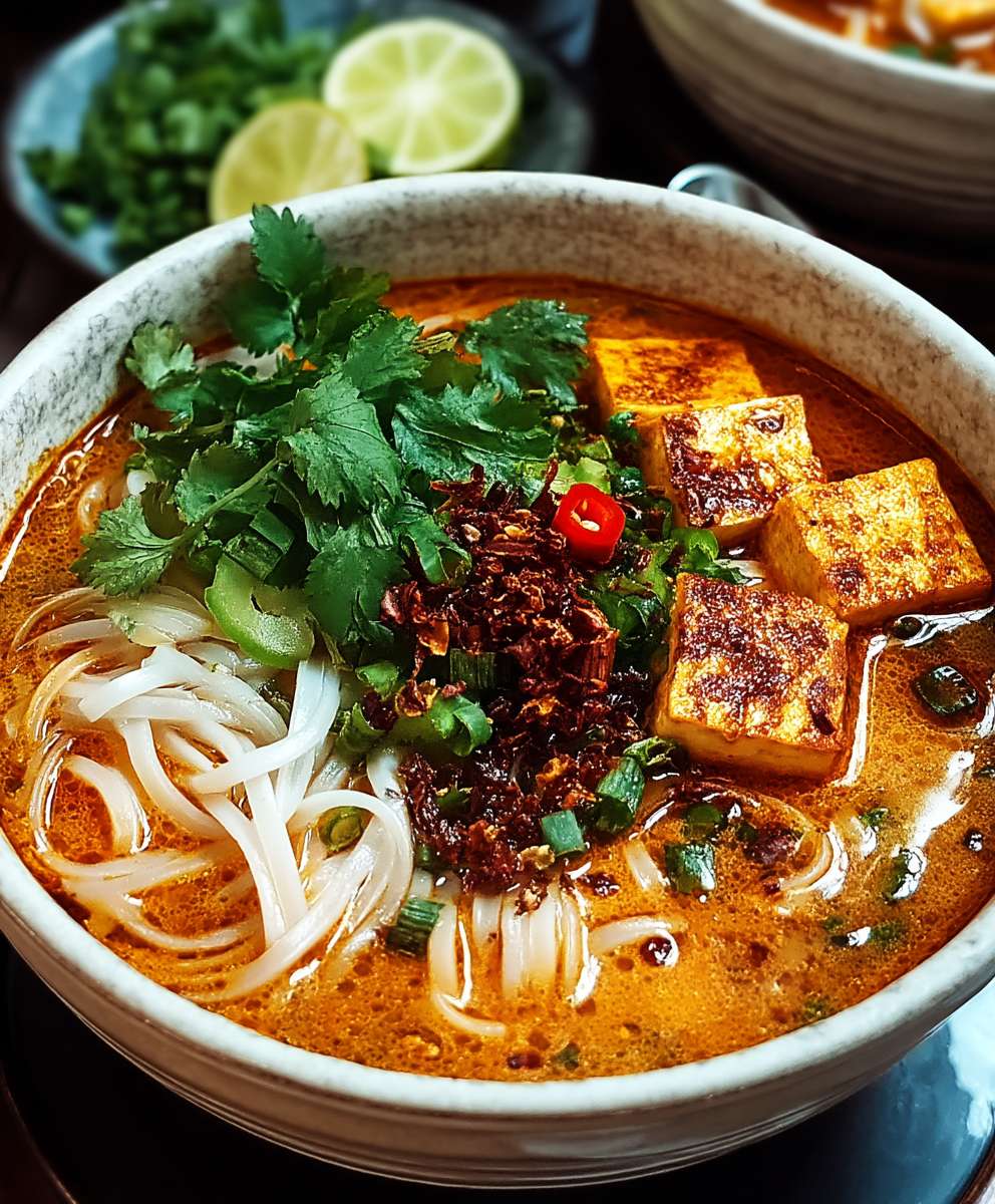 Soupe Laksa Végétalienne
