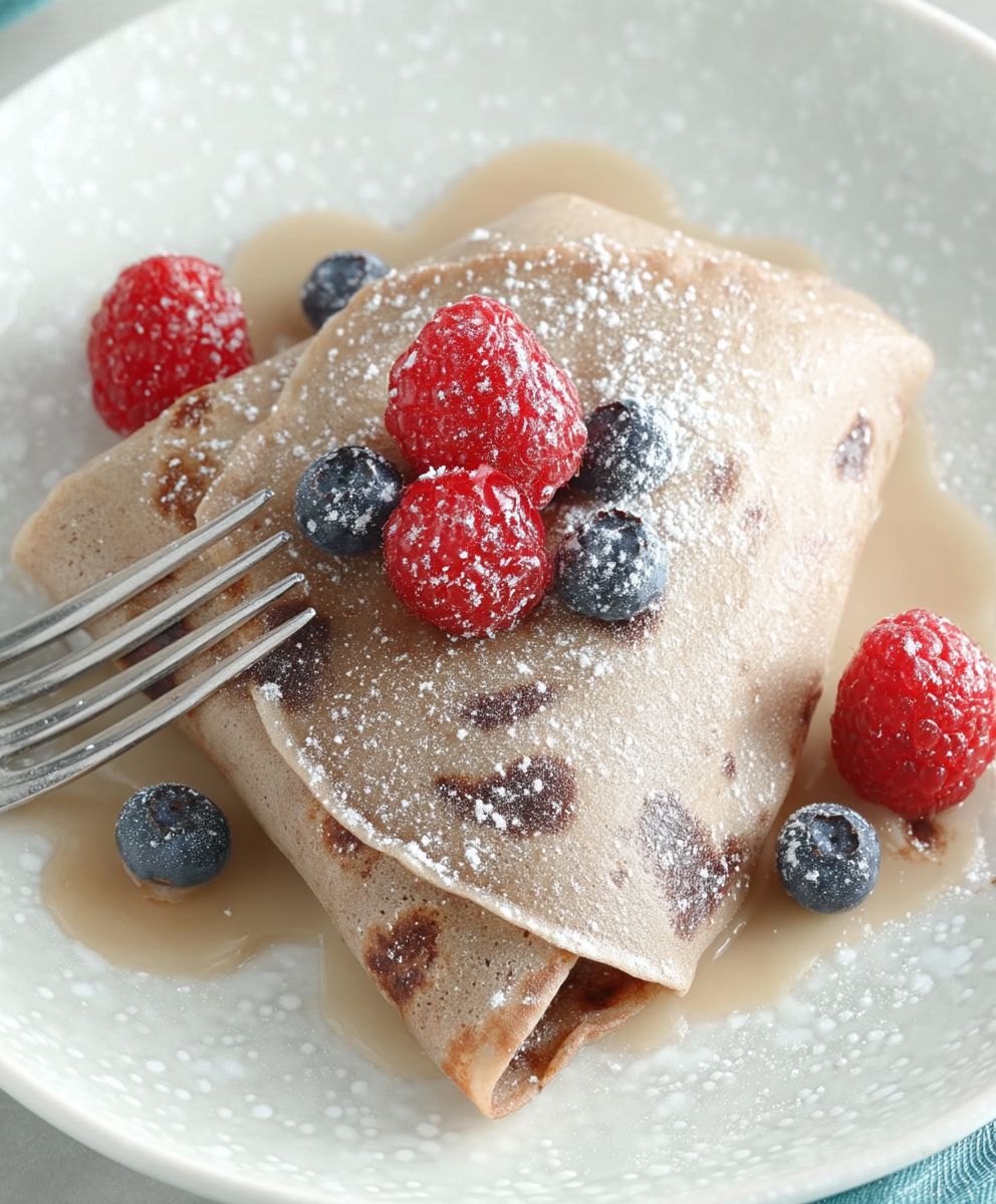 Crepes au cacao faciles