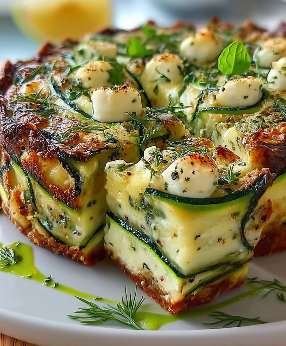 Cake courgettes chèvre frais
