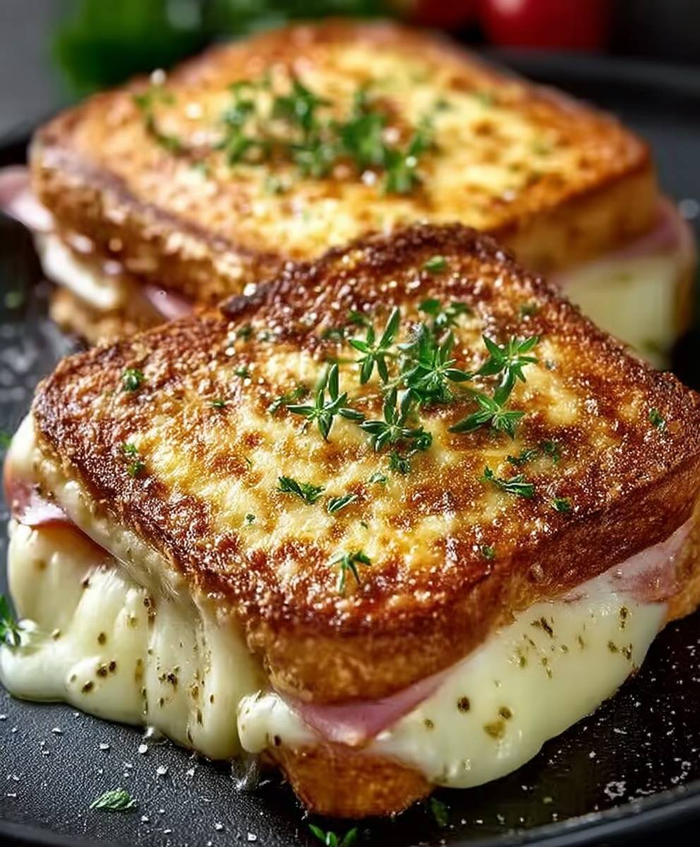 Croque Monsieur au four