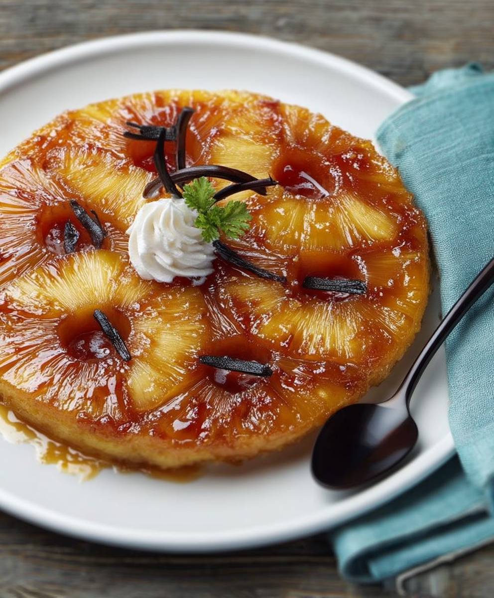 Tarte tatin ananas