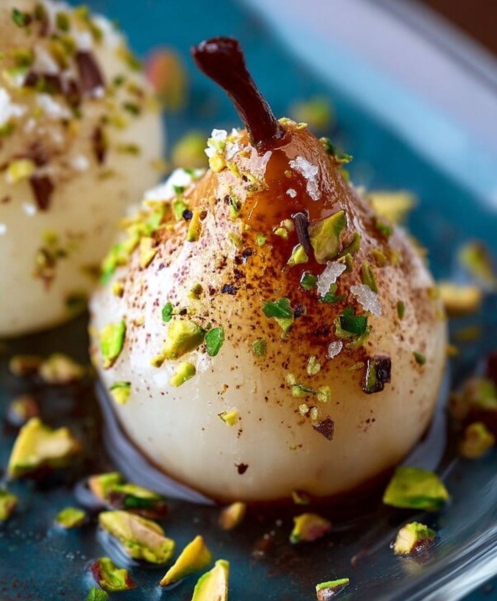 Poire pochée facile