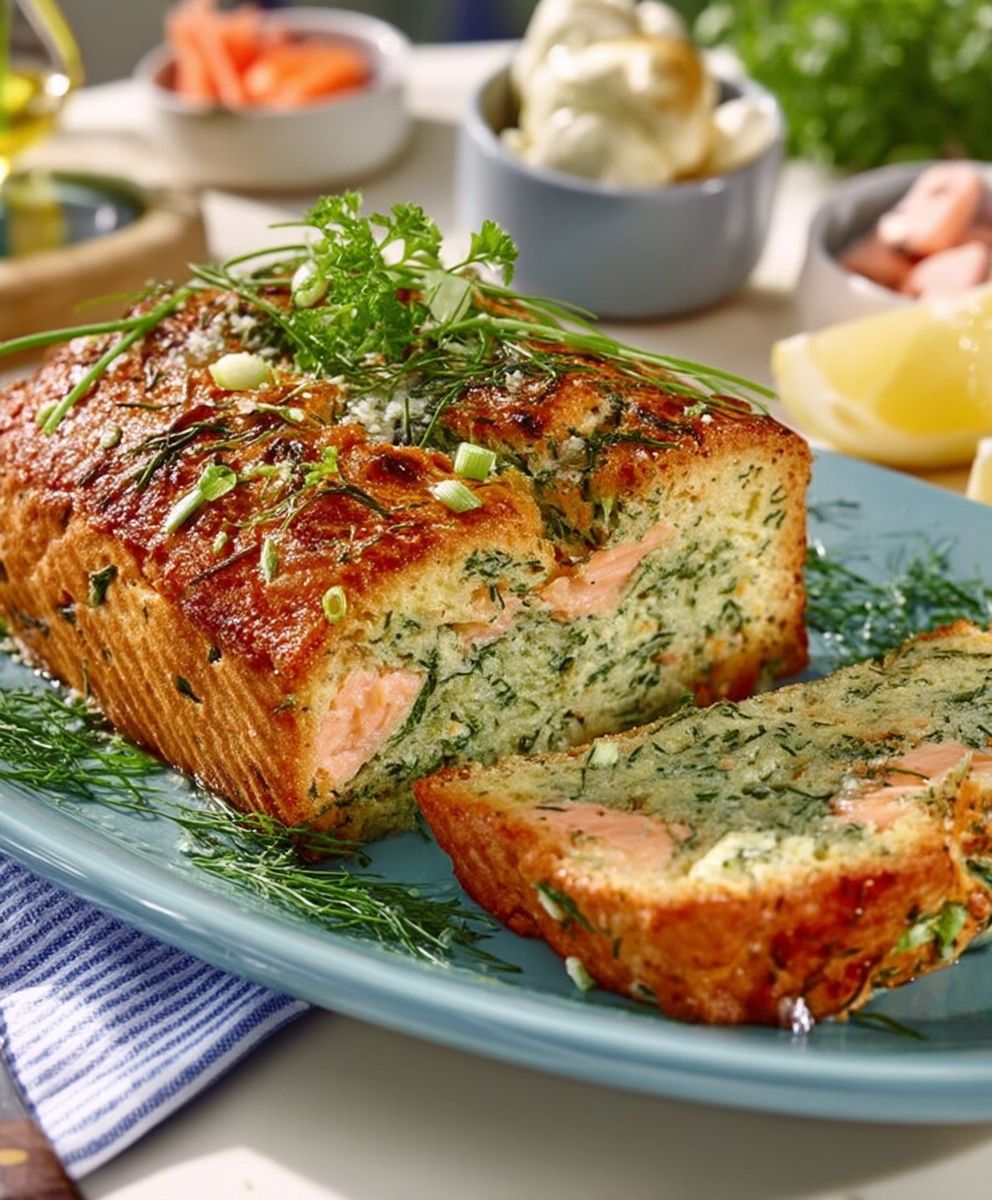 Saumon et herbes