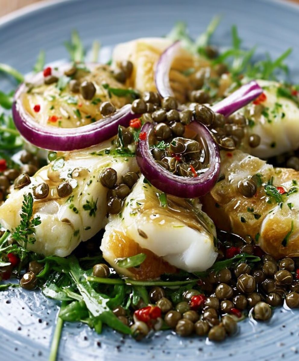 Salade tiède haddock