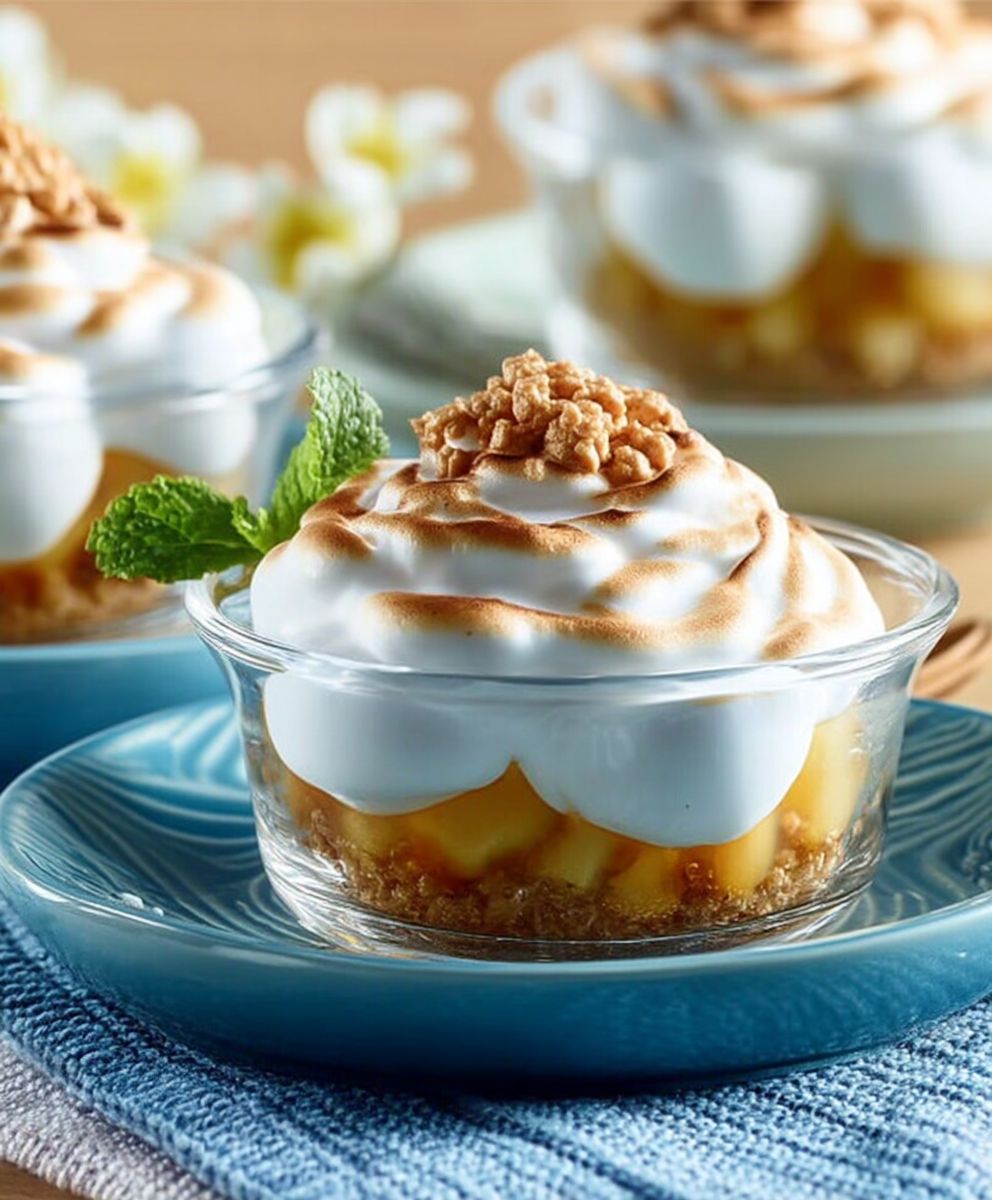 Compote meringuée aux épices