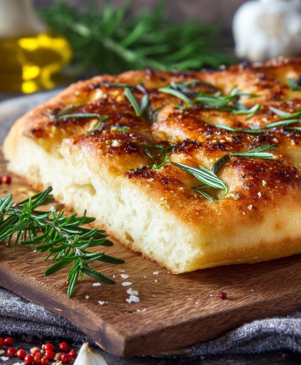 Focaccia parfumée
