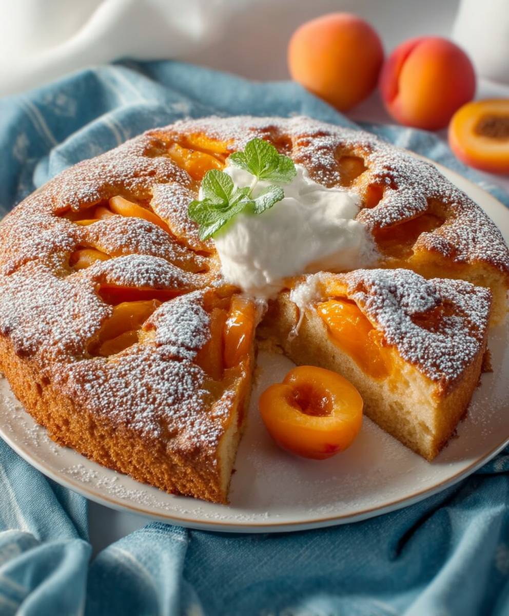 Moelleux aux abricots