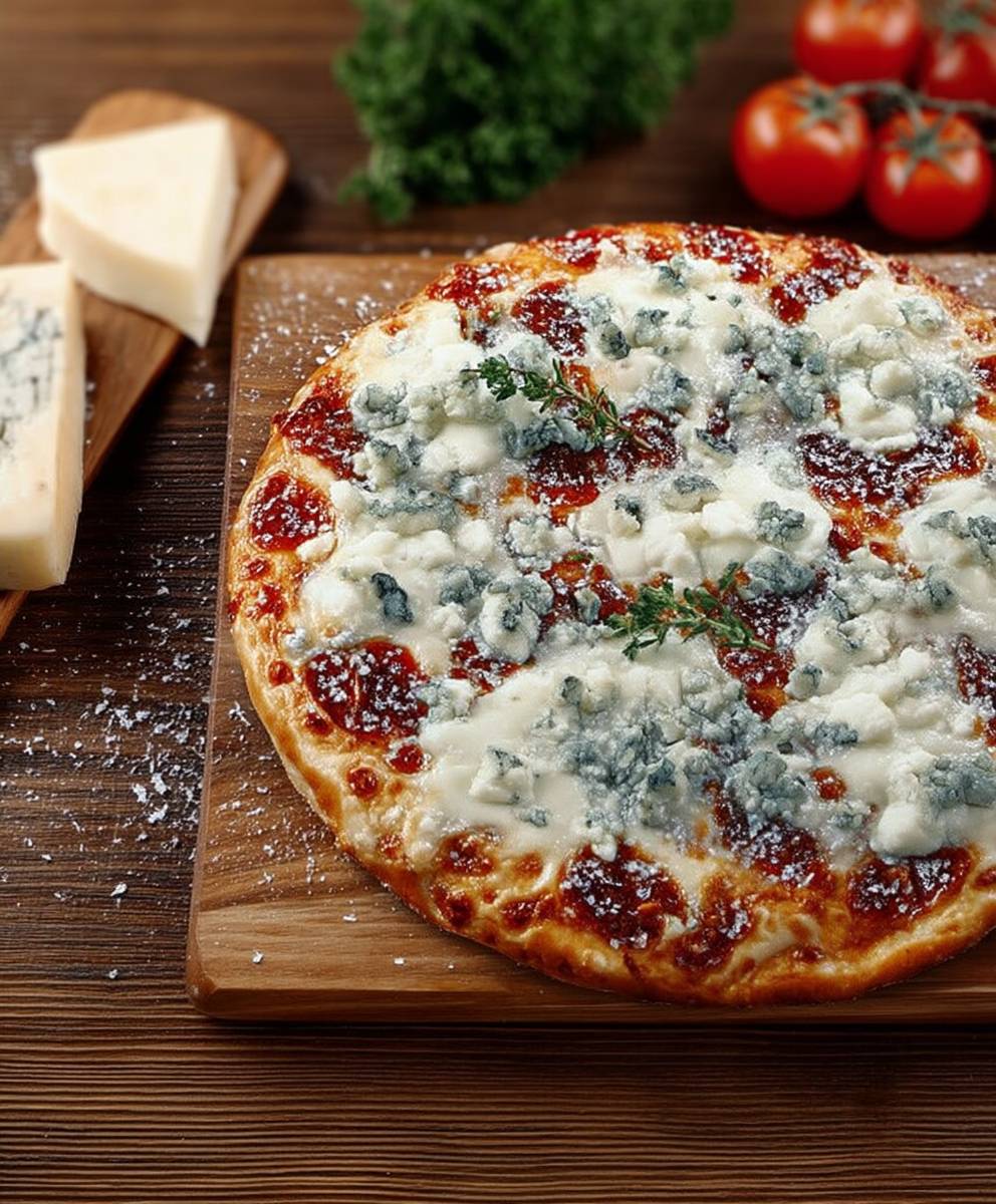 Pizza gorgonzola