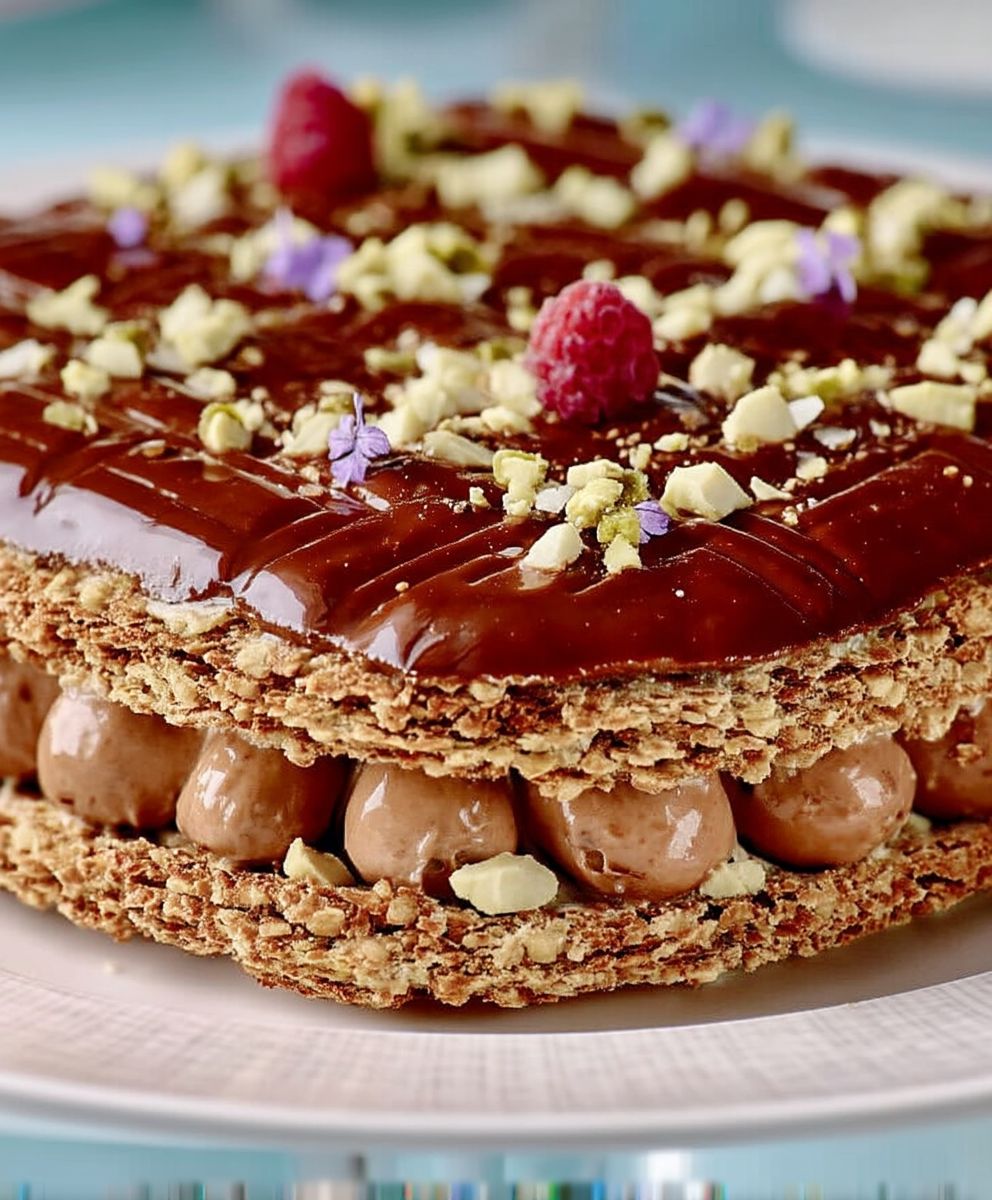Dacquoise pralinée