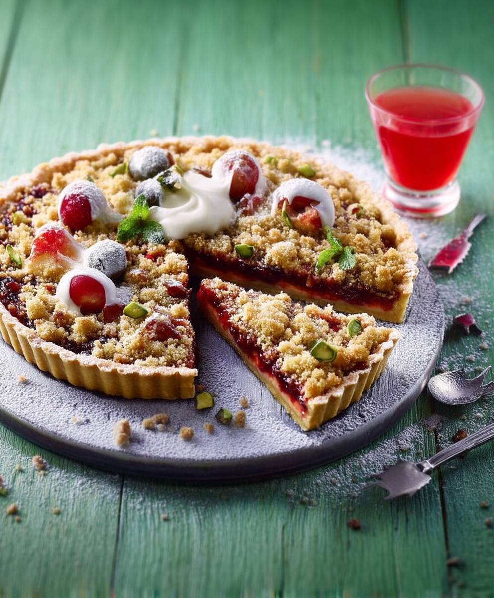Tarte crumble