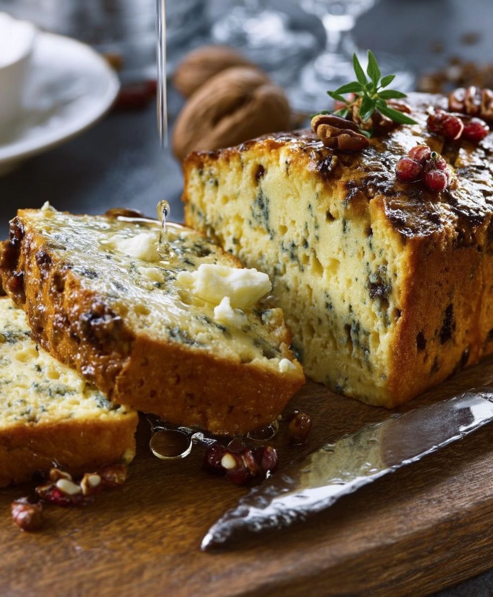 Cake au roquefort
