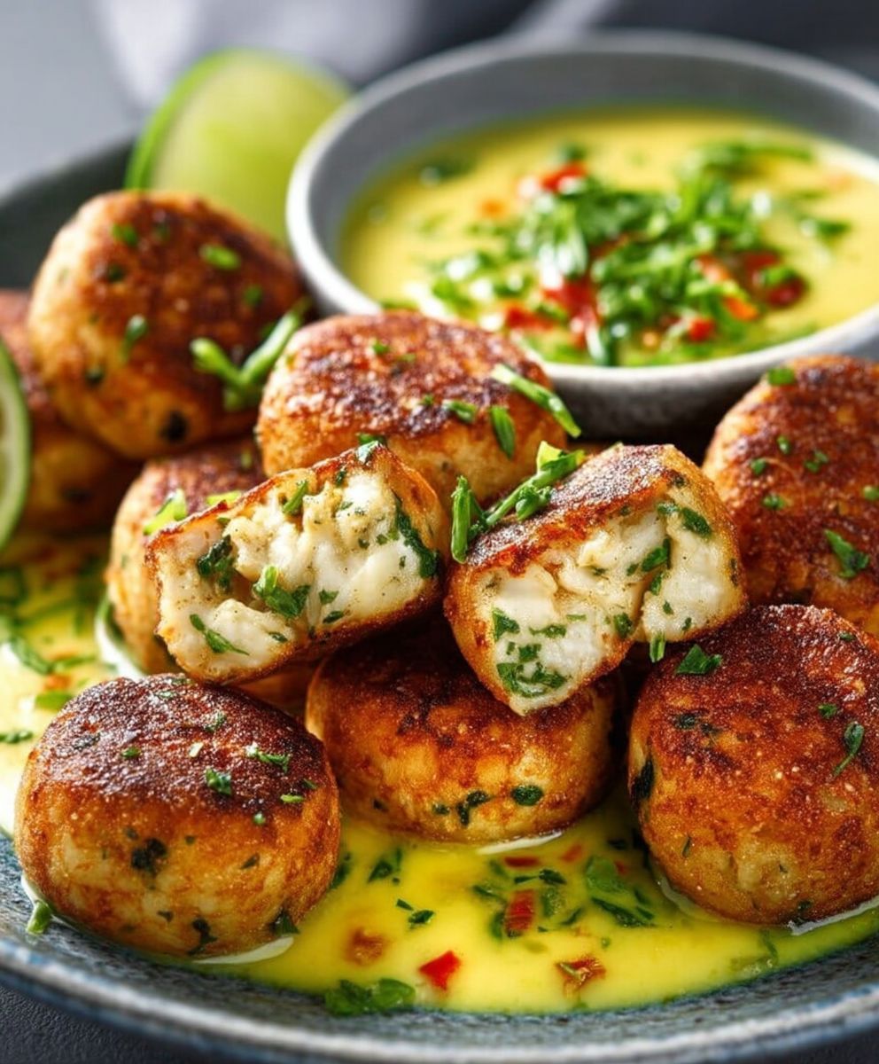 Bouchées marines sauce curry