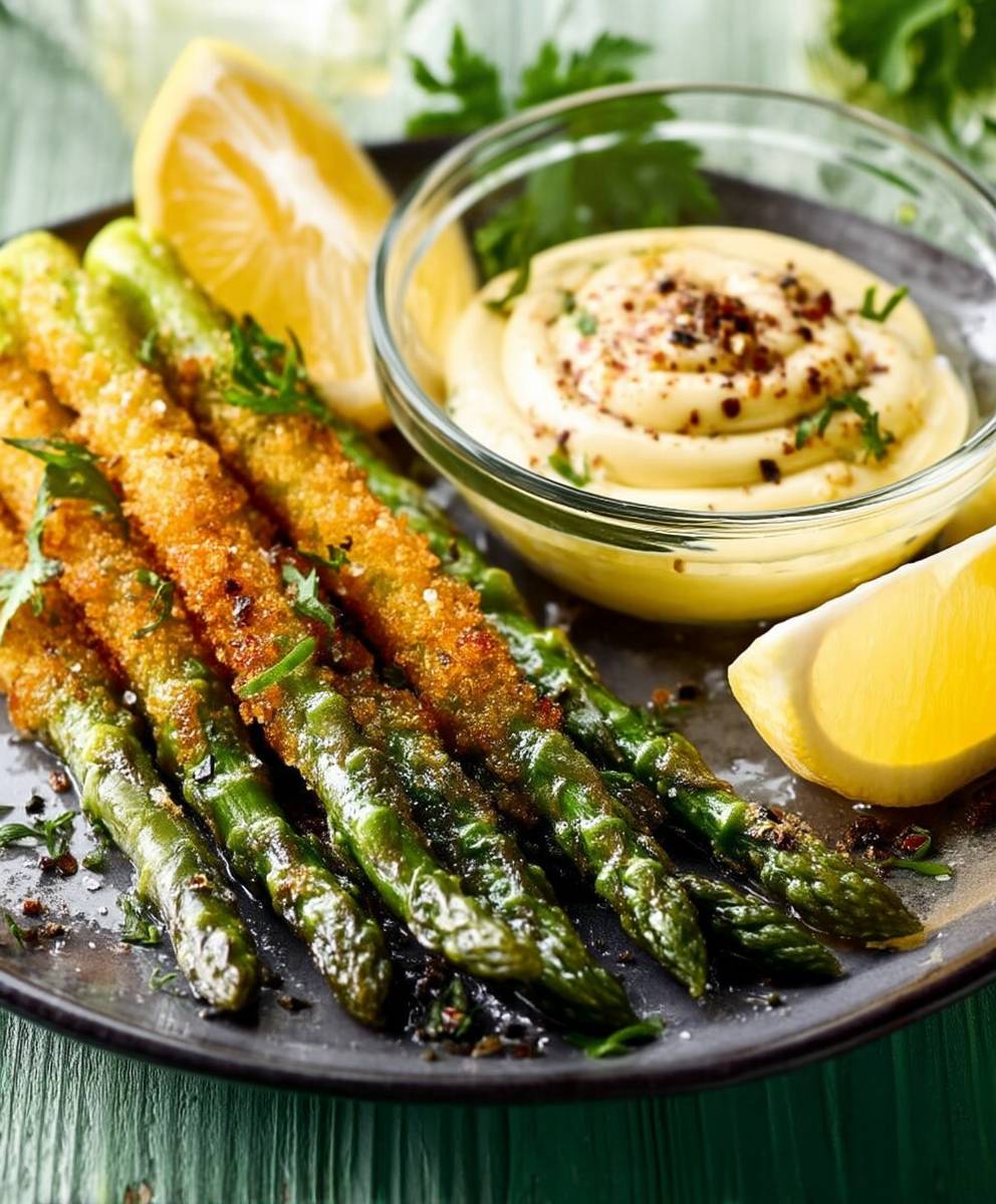 Asperges croustillantes