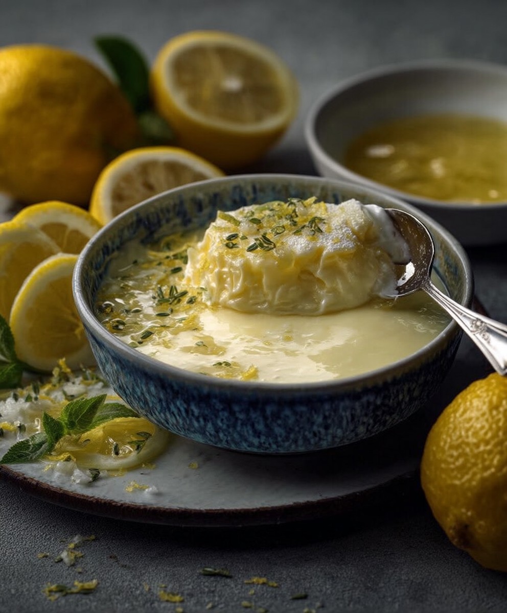 Crème citron herbes