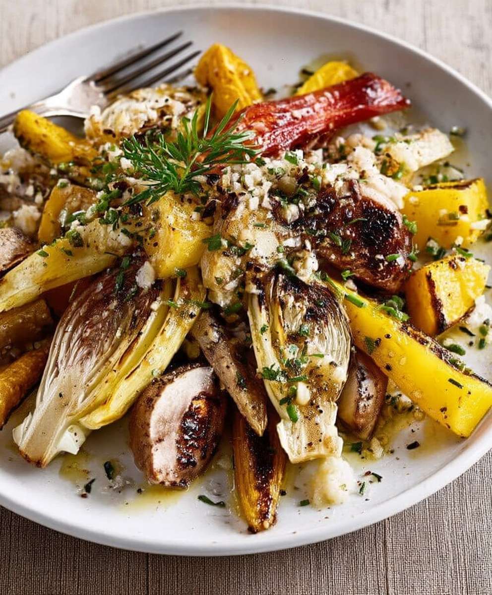 Légumes d'hiver rôtis