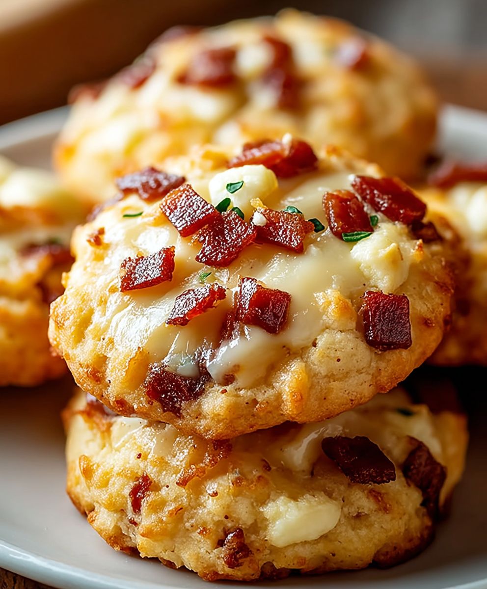 Cookies lardons reblochon