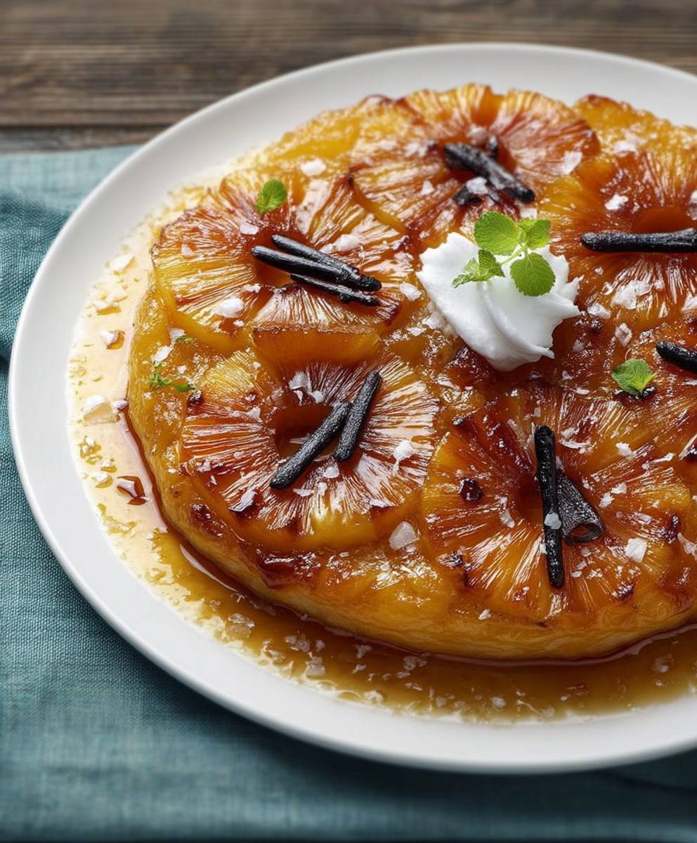 Tarte tatin ananas