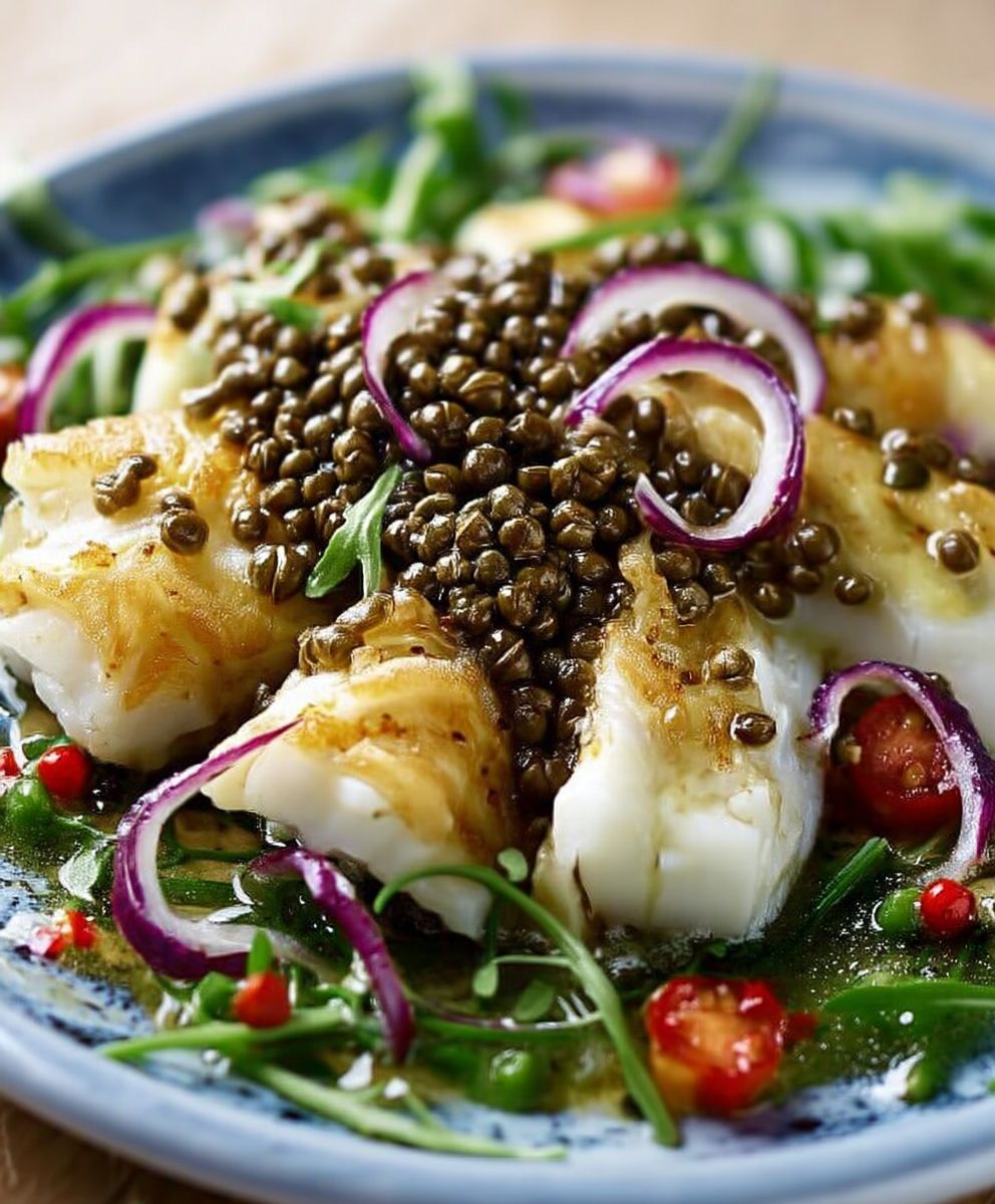 Salade tiède haddock