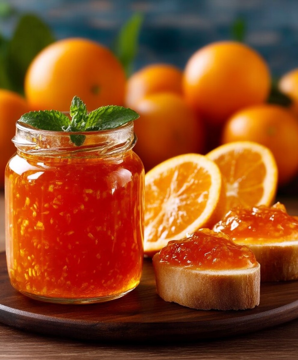 Marmelade orange maison