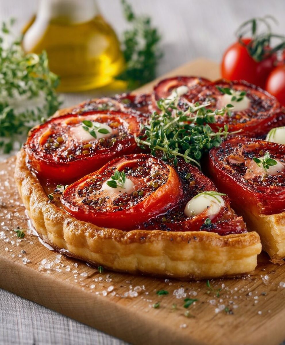 Tarte moutardée facile