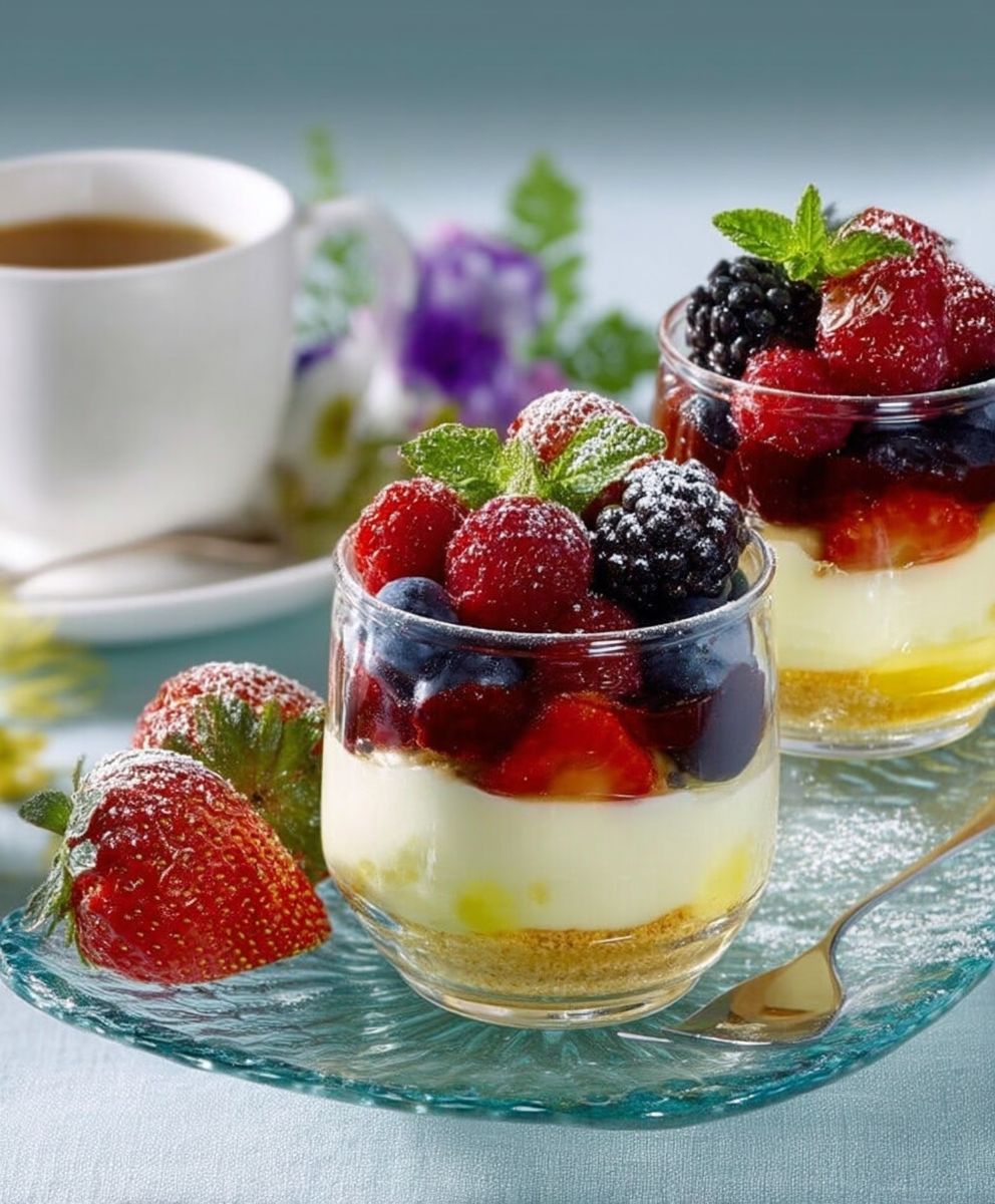 Trifle fruits acidulés