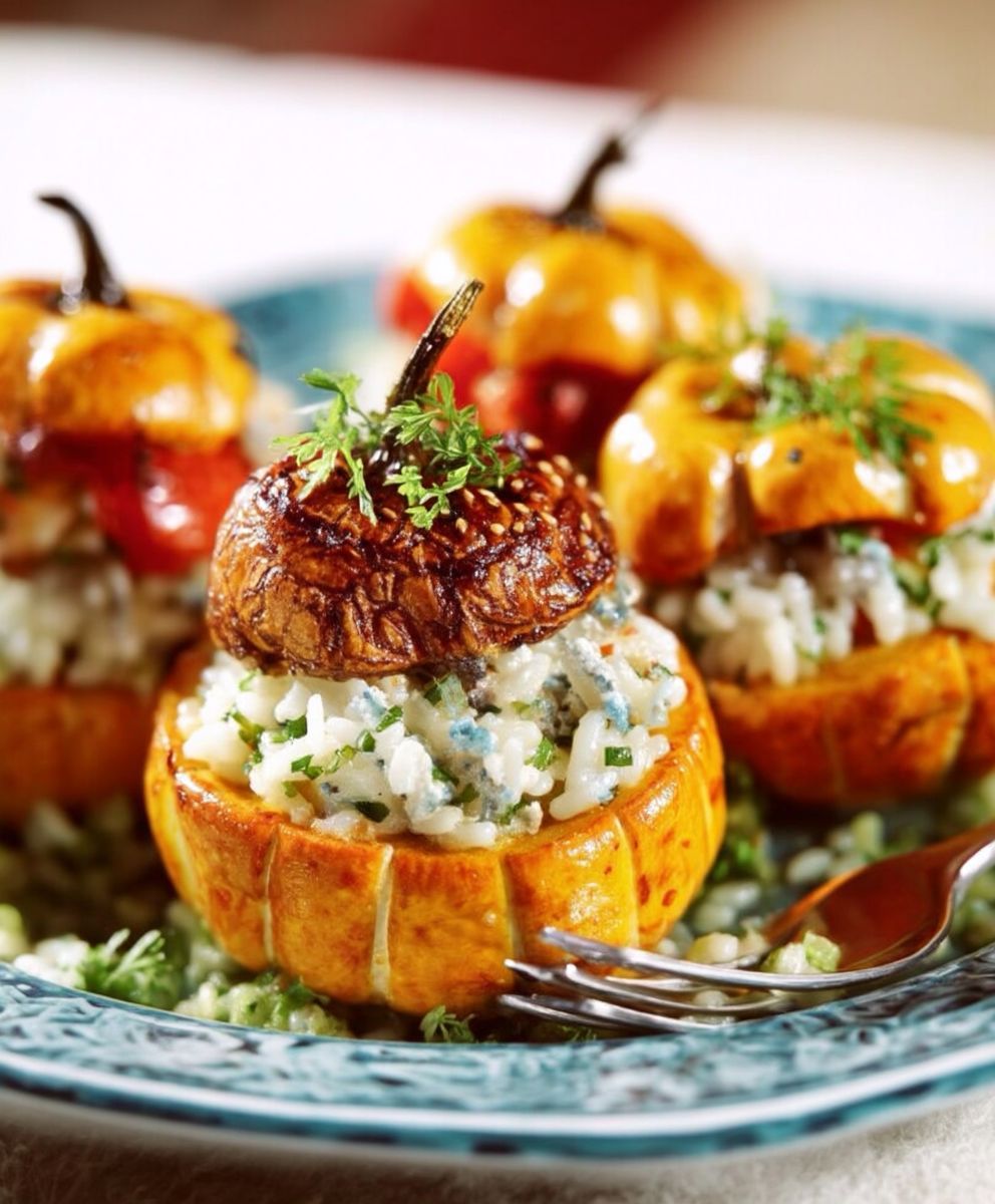 Jack be little farcies risotto