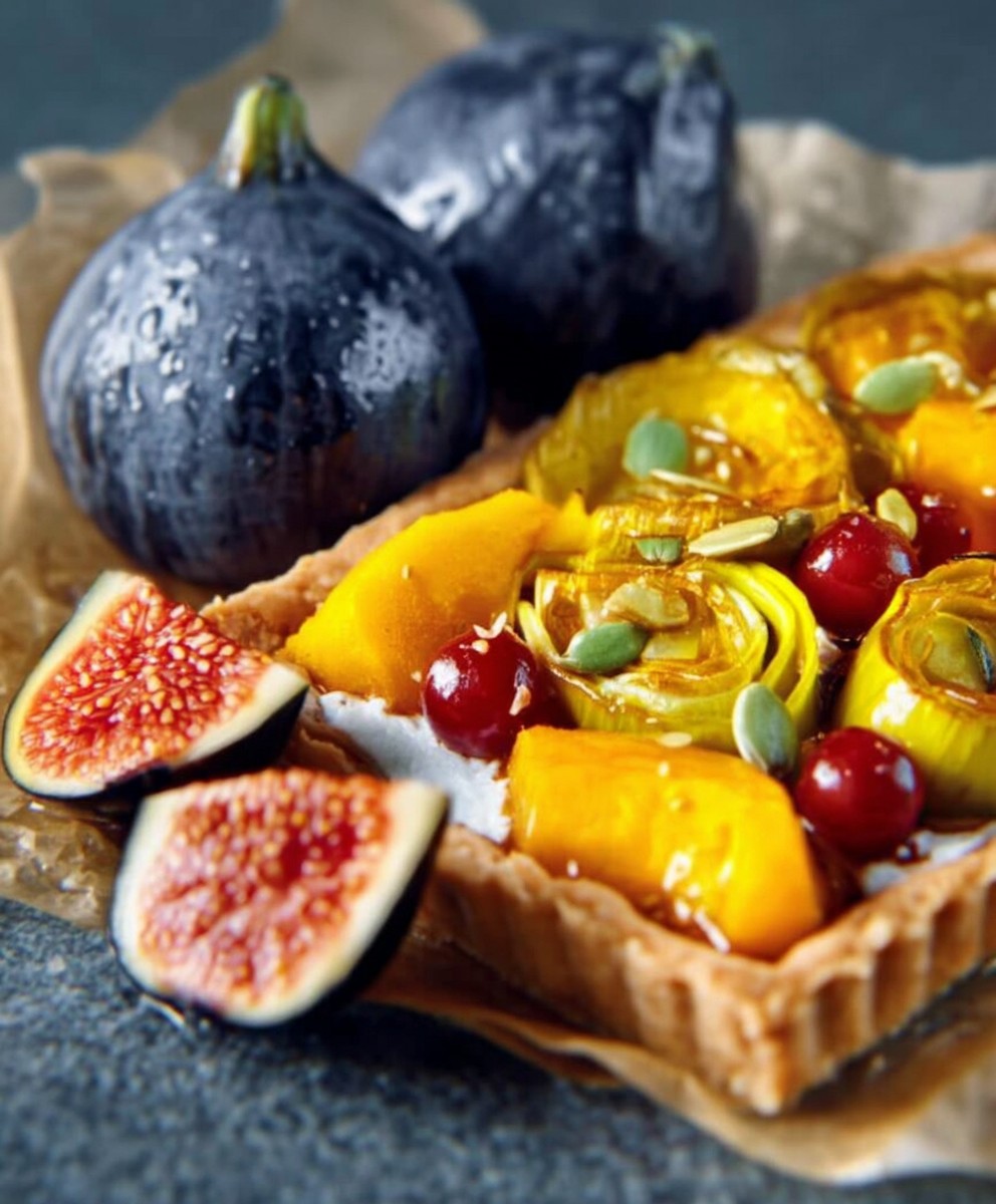 Tarte sucrée salée