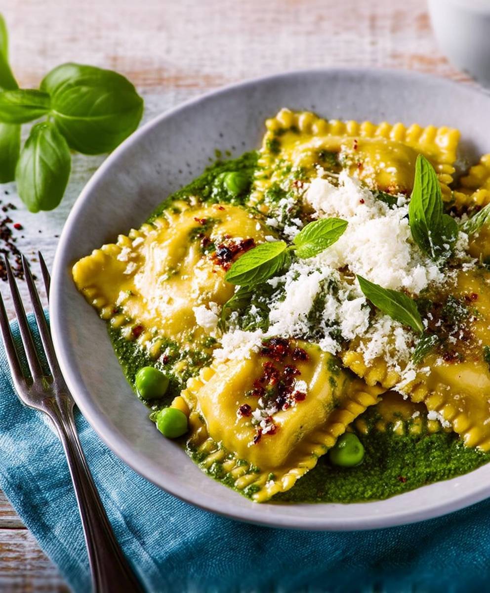 Raviolis ricotta